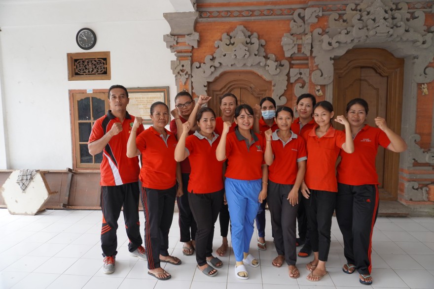 KEGIATAN POSYANDU BALITA DI BANJAR DINAS KELAKAHAN