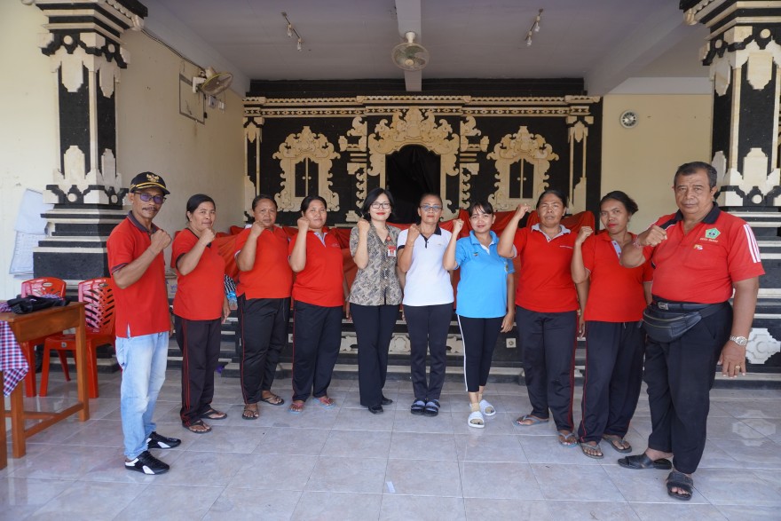 KEGIATAN POSYANDU BALITA DI BANJAR DINAS DELOD SEMA
